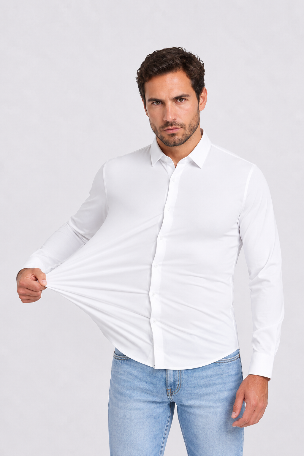 Meridian Crease-Proof Tailored Shirt